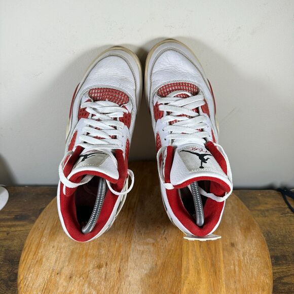 Nike Jordan 4‎ Retro Alternate 89 White Red Men\'s Size 8 Shoes 308497-106 main image 7